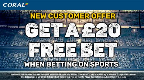 how to get free bets on coral - coral account sign up